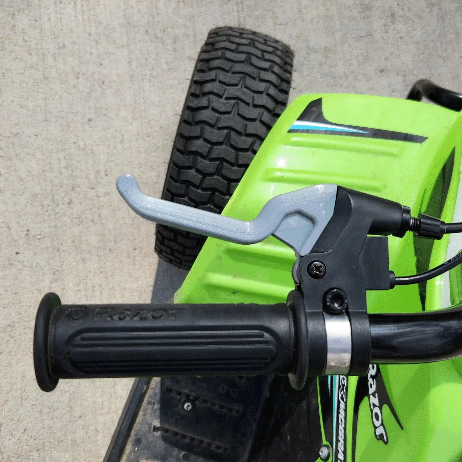 Razor Short-Reach Brake Lever - Black - Left and Right - Image 4